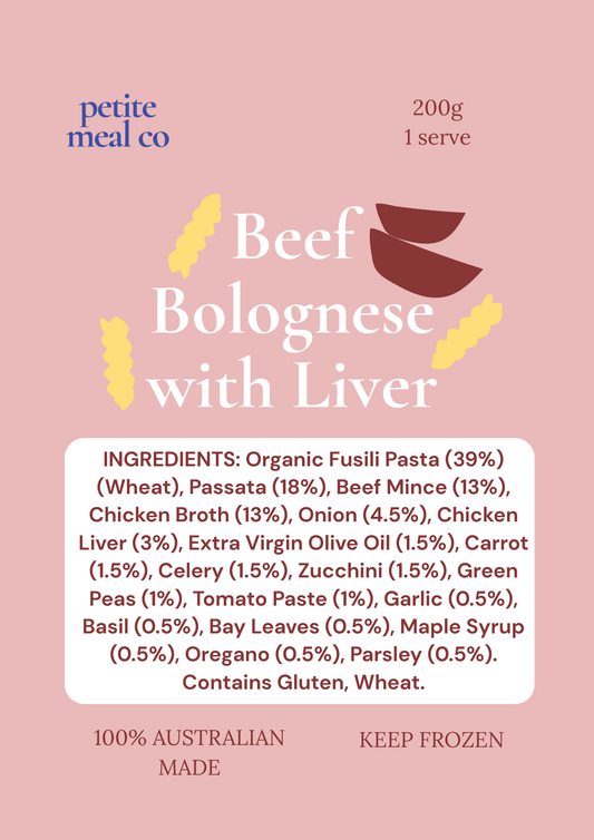 Beef Bolognese with Liver and Fusili Pasta