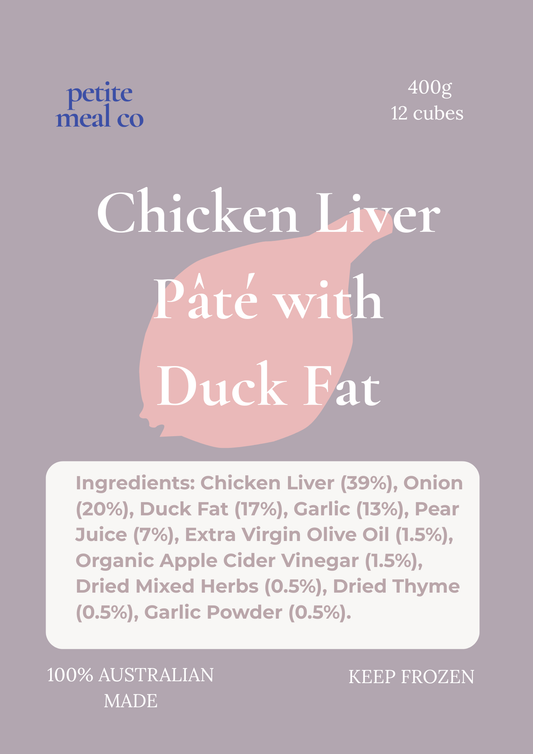 Chicken Liver Pâté with Duck Fat