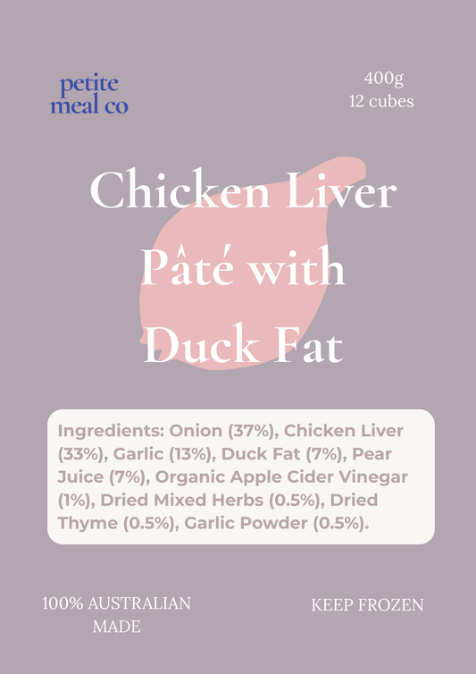 Chicken Liver Pâté with Duck Fat