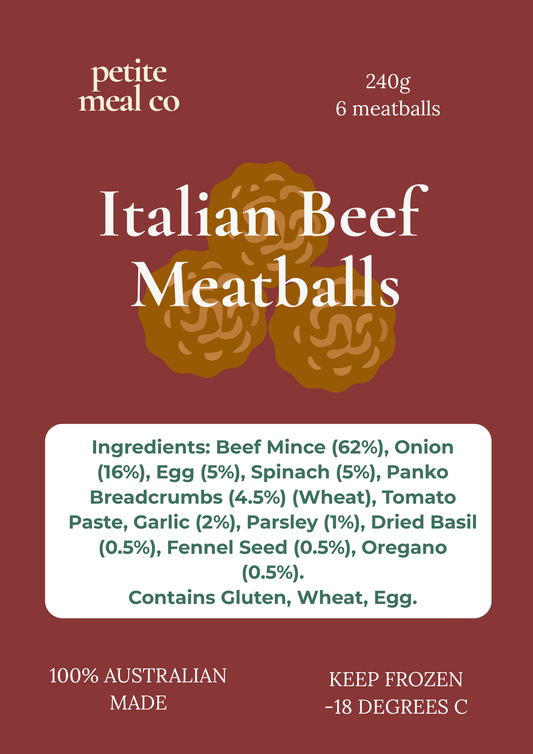 Italian Beef Meatballs