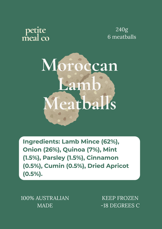Moroccan Lamb Meatballs