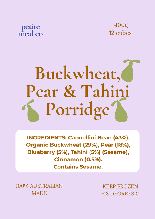 Buckwheat, Pear & Tahini Porridge