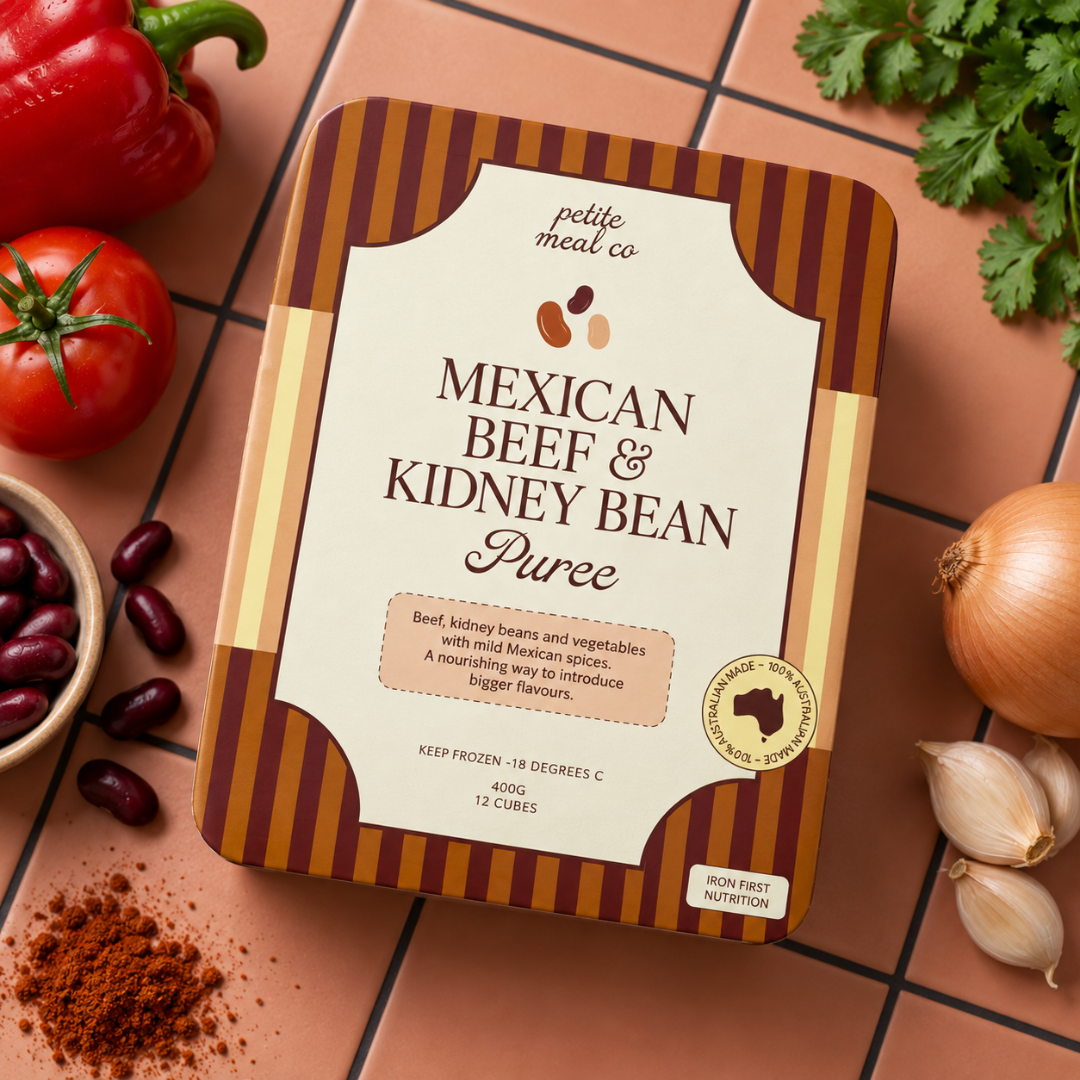 Mexican Beef & Kidney Bean Purée