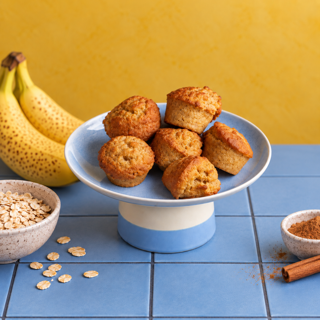 Banana Oat Muffins