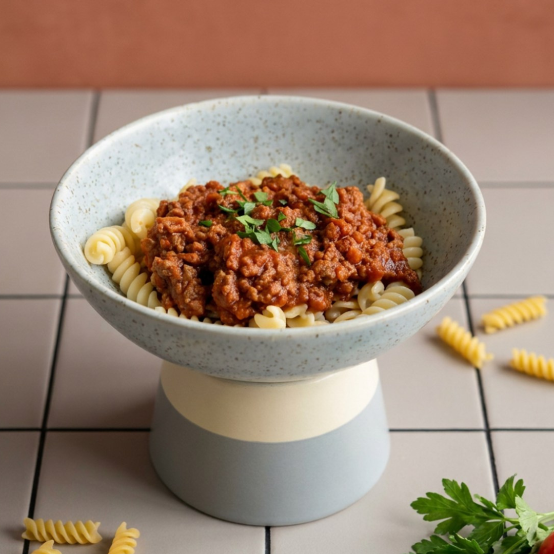 Beef Bolognese with Liver and Fusili Pasta