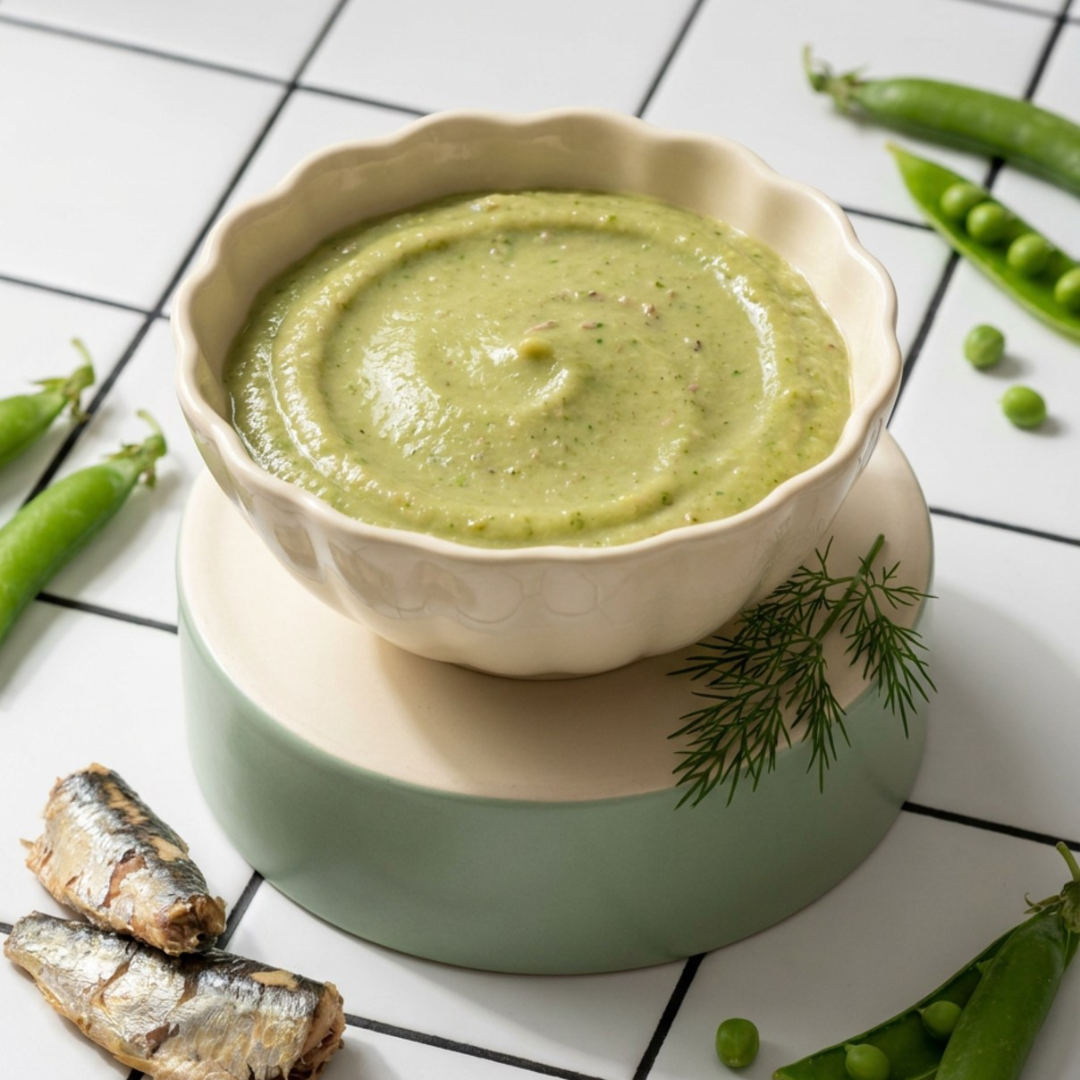 Brain Builder Sardine & Pea Purée