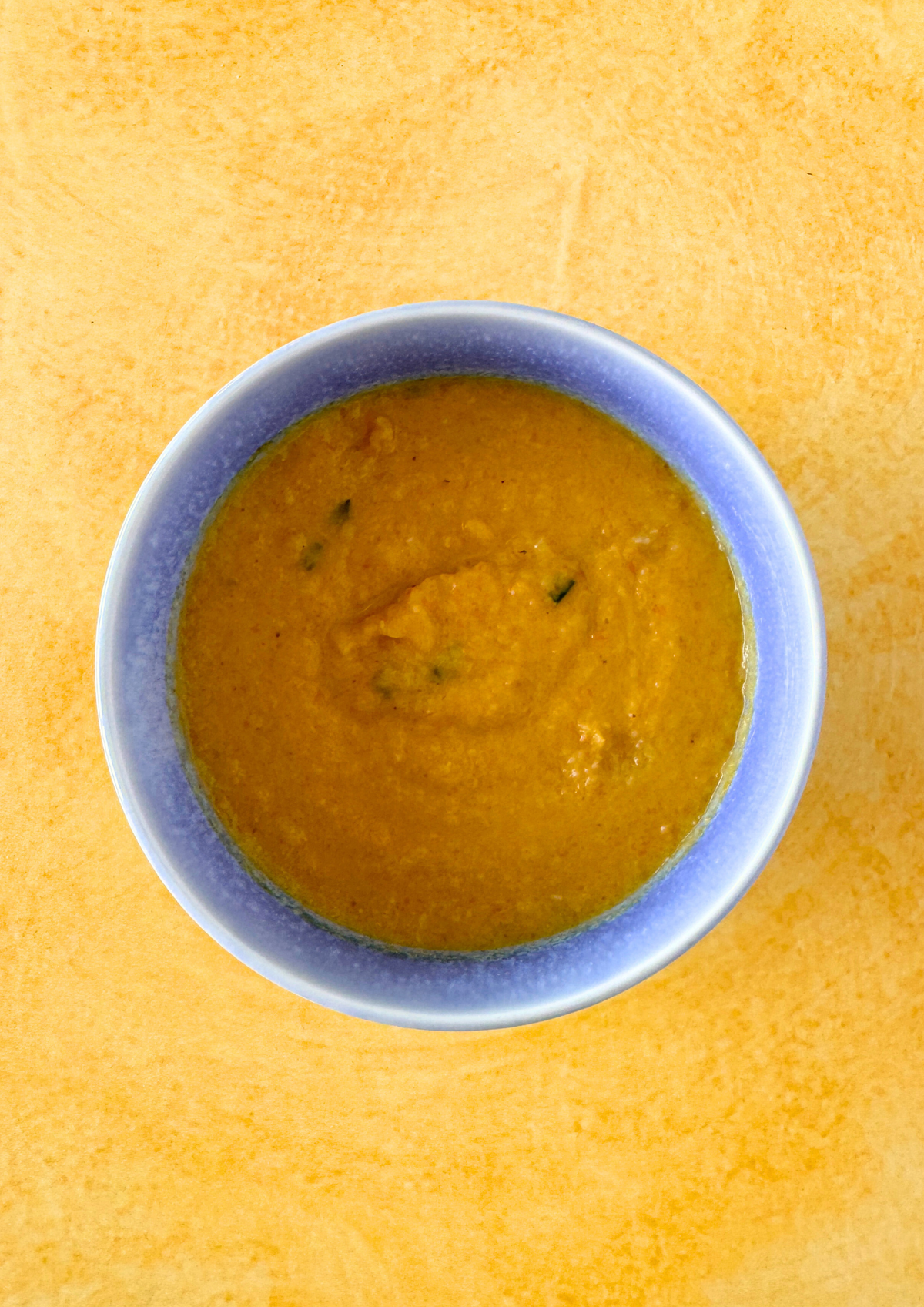 Prawn, Pumpkin & Coconut Purée
